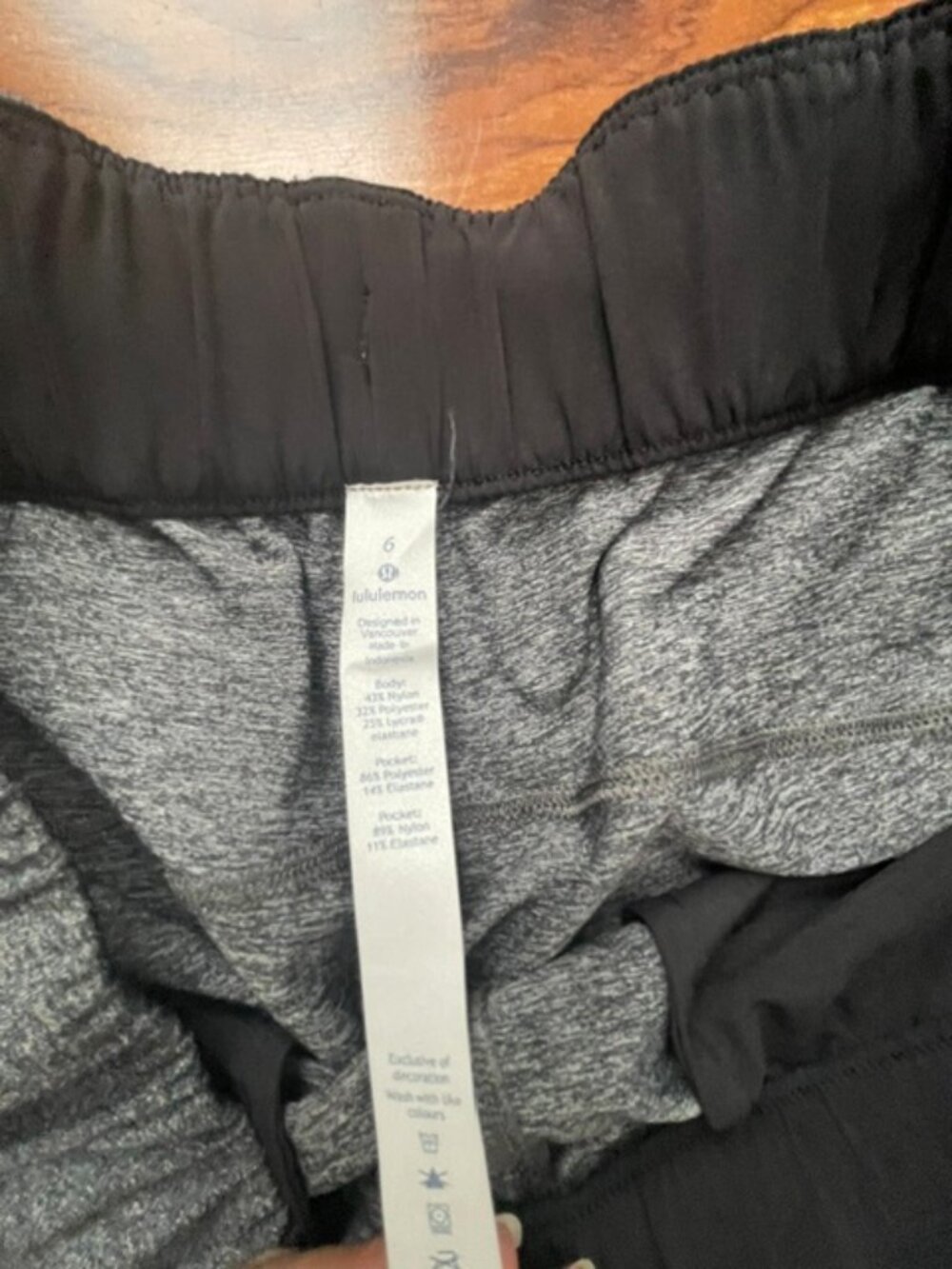 Lululemon Women's High-Rise On the Fly Capri Pants, Gray, Size 6 - Picture 4 of 7